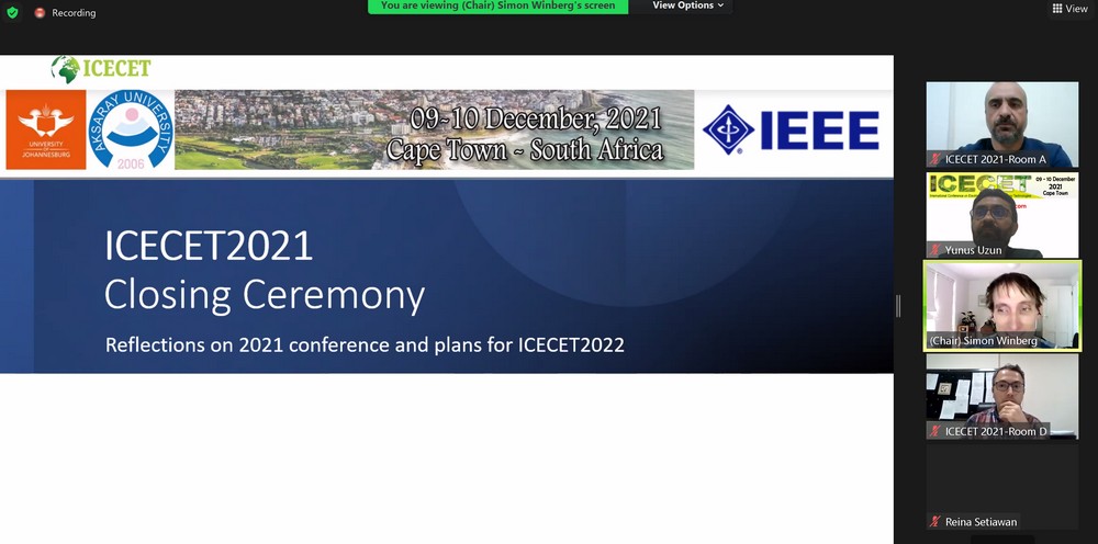 ICECCME 2021 Conference Photo Gallery